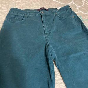 Gloria Vanderbilt Jean size 14 Turquoise